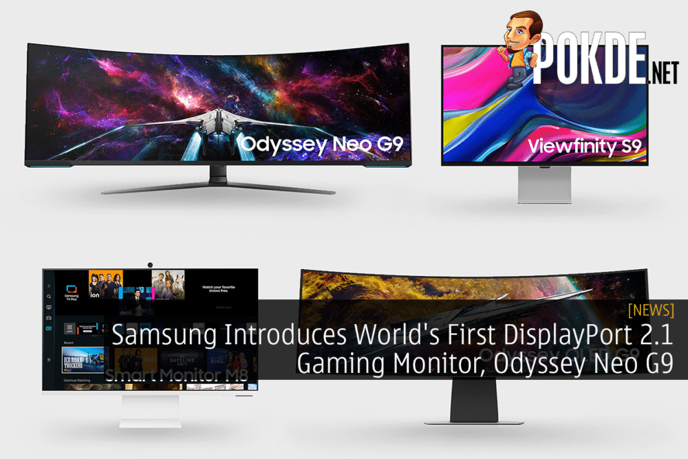 Samsung Introduces World's First DisplayPort 2.1 Gaming Monitor, Odyssey Neo G9 26