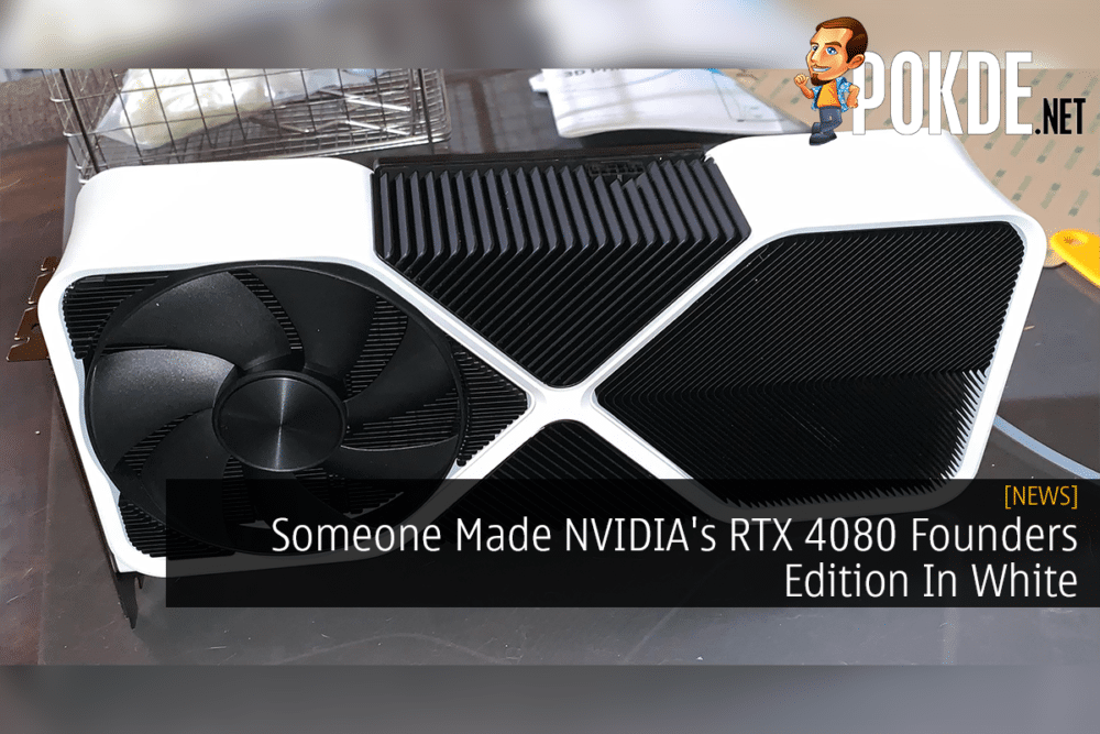 Someone Made NVIDIA's RTX 4080 Founders Edition In White 29