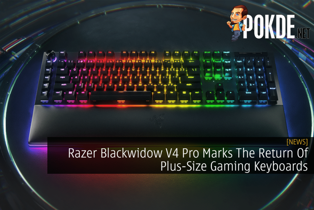 Razer Blackwidow V4 Pro Marks The Return Of Plus-Size Gaming Keyboards 22