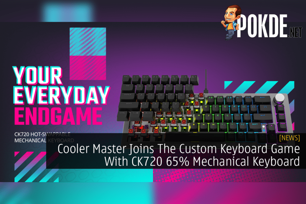 Cooler Master Joins The Custom Keyboard Game With CK720 65% Mechanical Keyboard 23