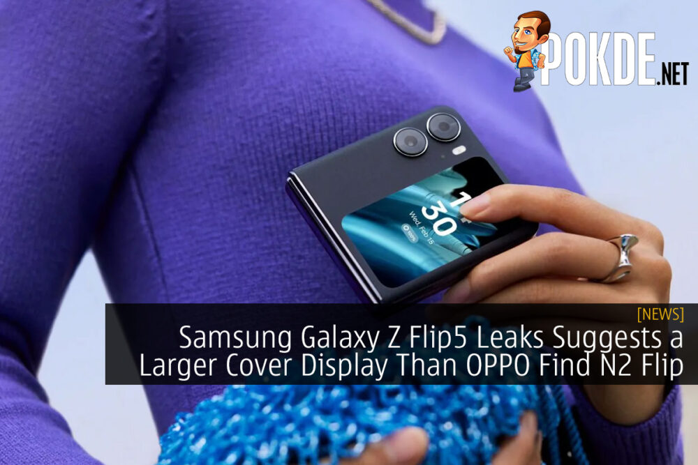 Samsung Galaxy Z Flip5 Leaks Suggests a Larger Cover Display Than OPPO Find N2 Flip