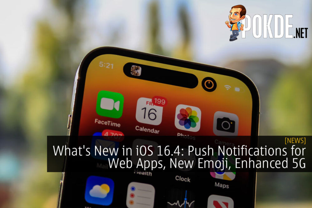 What's New in iOS 16.4: Push Notifications for Web Apps, New Emoji, Enhanced 5G, and More