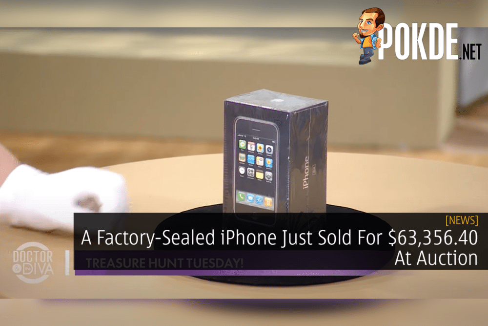 A Factory-Sealed iPhone Just Sold For $63,356.40 At Auction 31