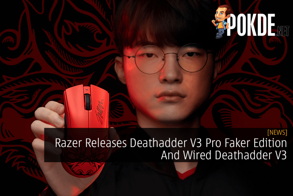 Razer Releases Deathadder V3 Pro Faker Edition And Wired Deathadder V3 25