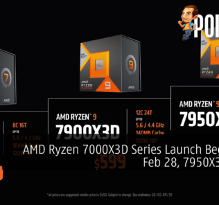 AMD Ryzen 7000X3D Series Launch Beginning Feb 28, 7950X3D $699 29