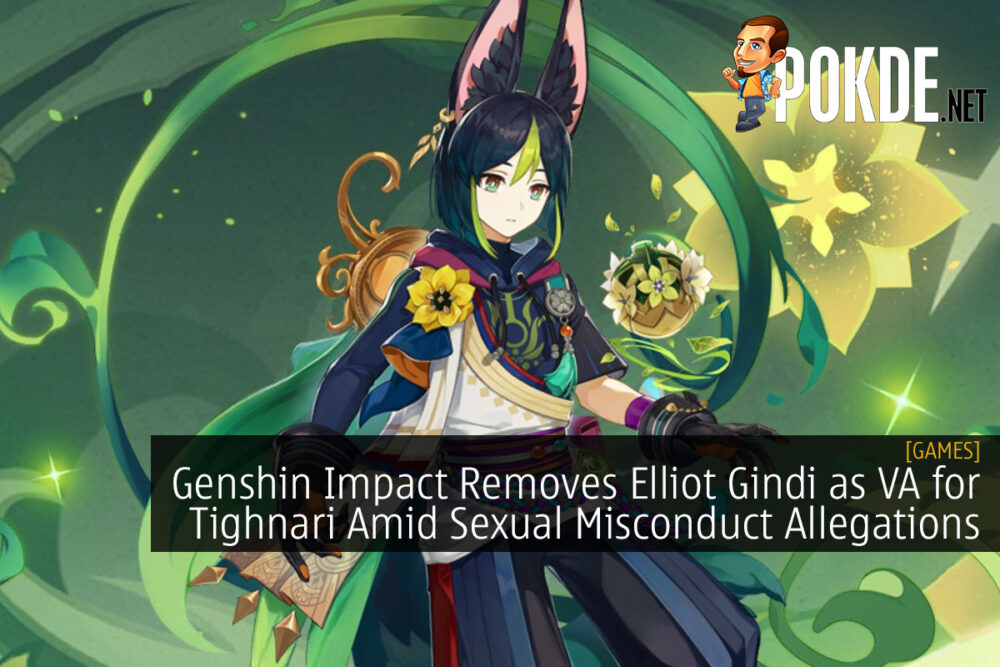 Genshin Impact Removes Elliot Gindi as VA for Tighnari Amid Sexual Misconduct Allegations