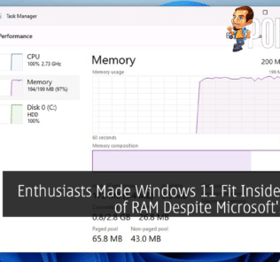 Enthusiasts Made Windows 11 Fit Inside 200MB of RAM Despite Microsoft's Limits 25