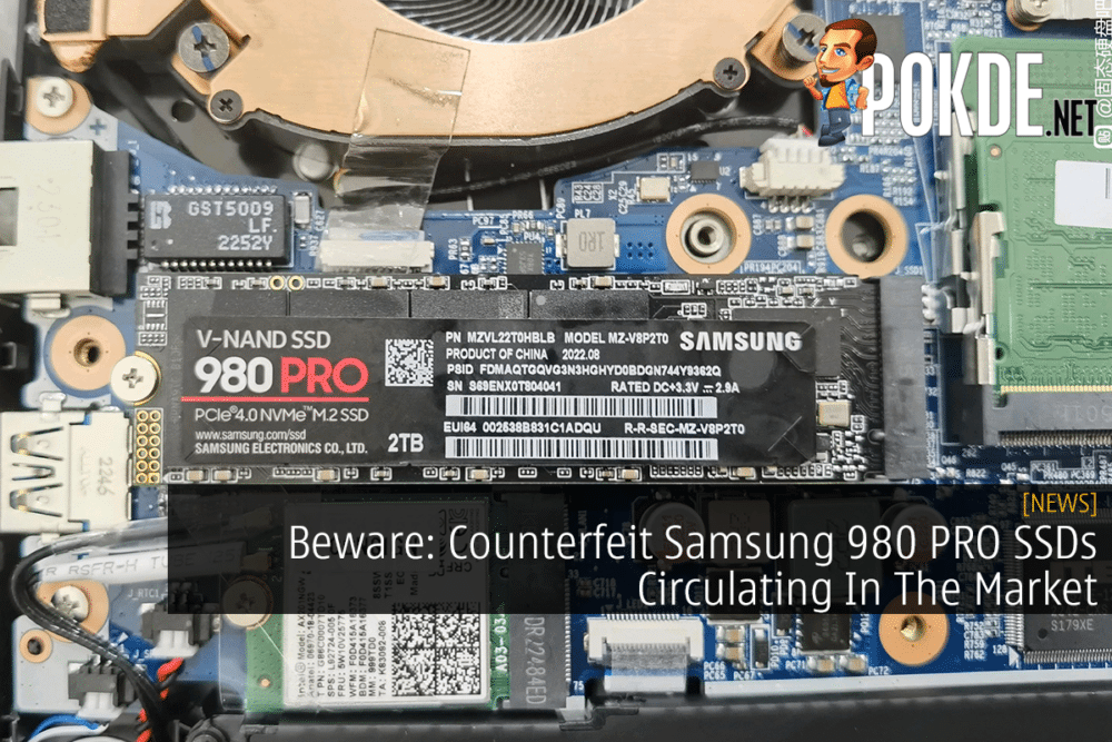 Beware: Counterfeit Samsung 980 PRO SSDs Circulating In The Market 29