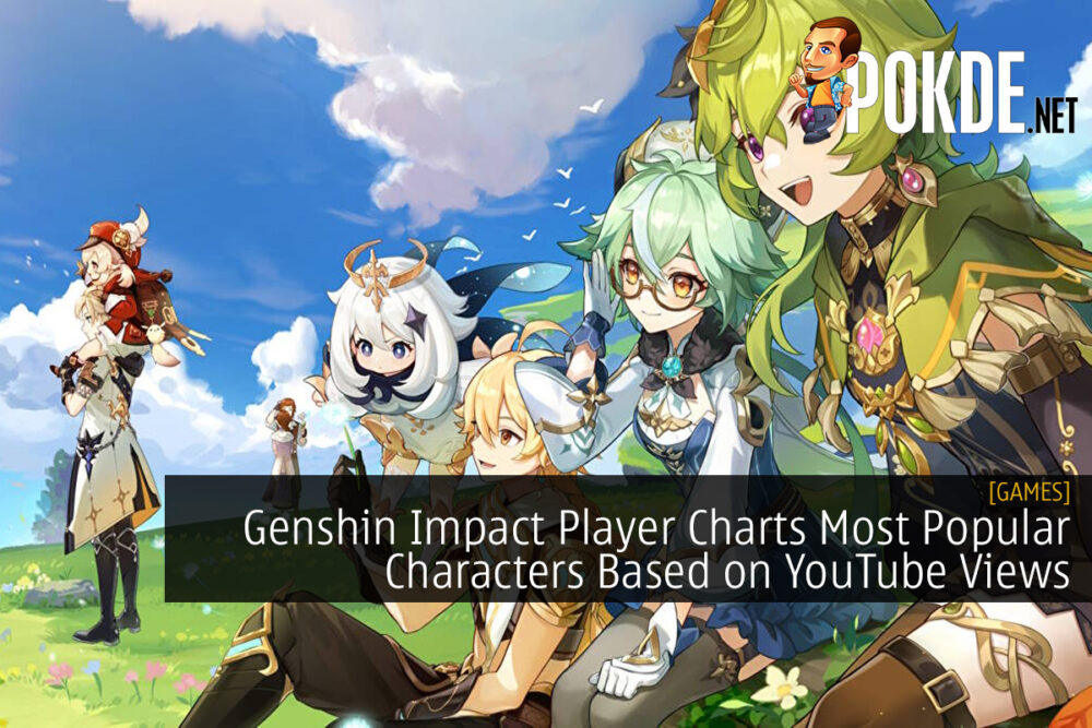 Genshin Impact Player Charts Most Popular Characters Based on YouTube Views 22