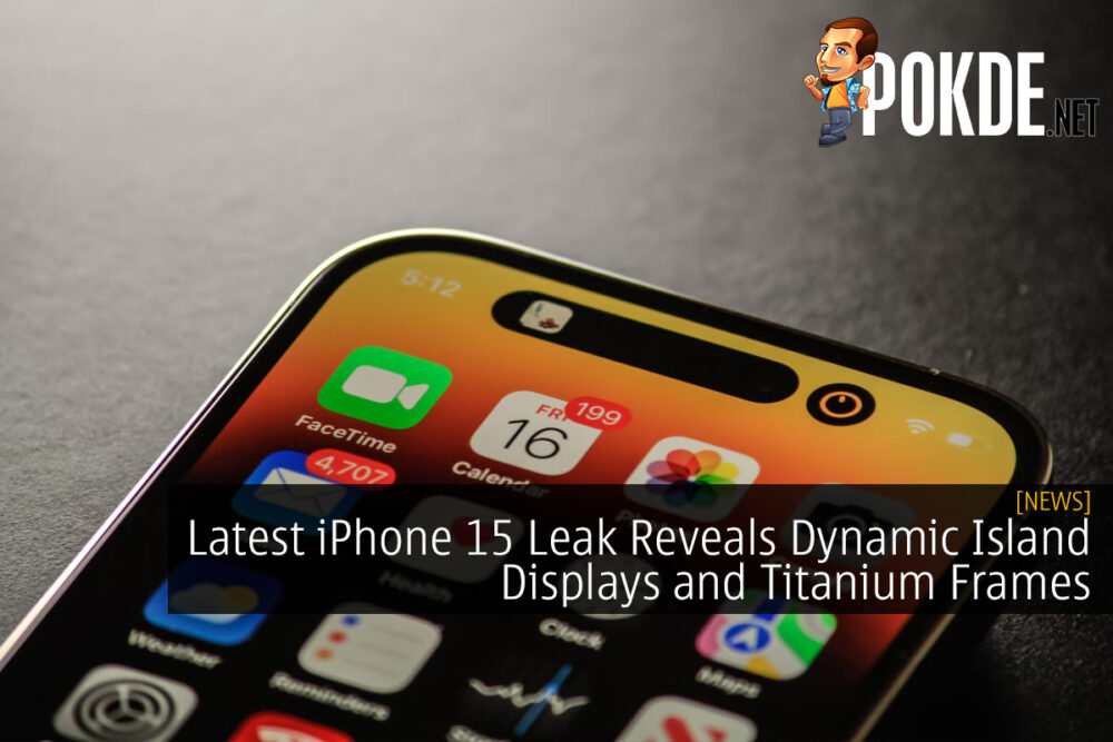 Latest iPhone 15 Leak Reveals Dynamic Island Displays and Titanium Frames