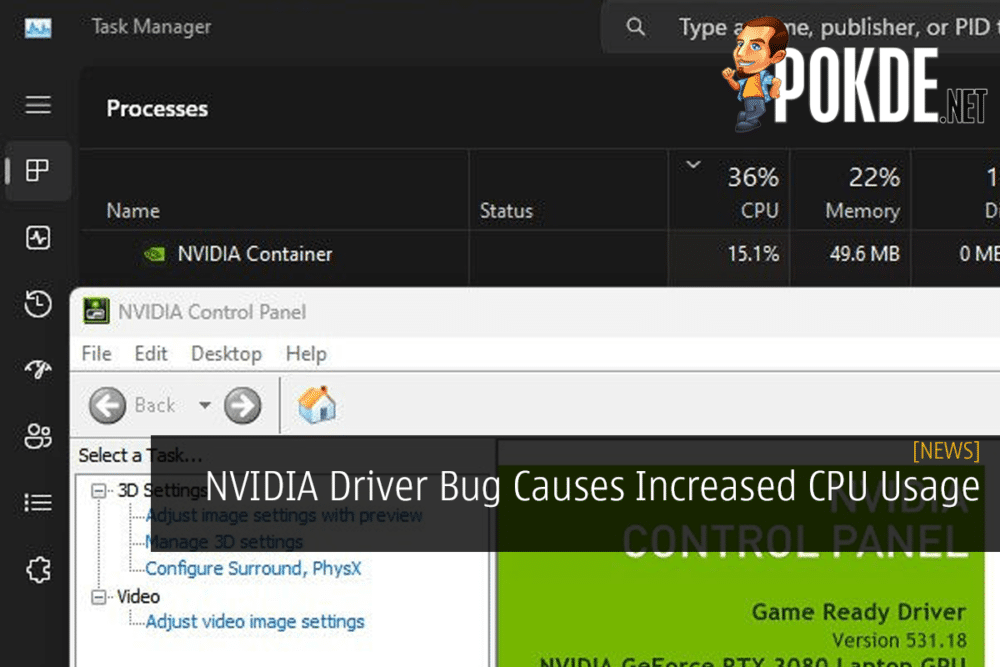NVIDIA Driver Bug Causes Increased CPU Usage 23