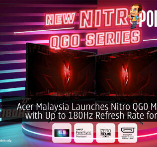 Acer Malaysia Launches Nitro QG0 Monitors with Up to 180Hz Refresh Rate for Casual Gamers 29