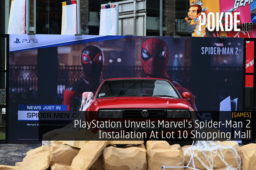 PlayStation Unveils Marvel's Spider-Man 2 Installation At Lot 10 Shopping Mall 31