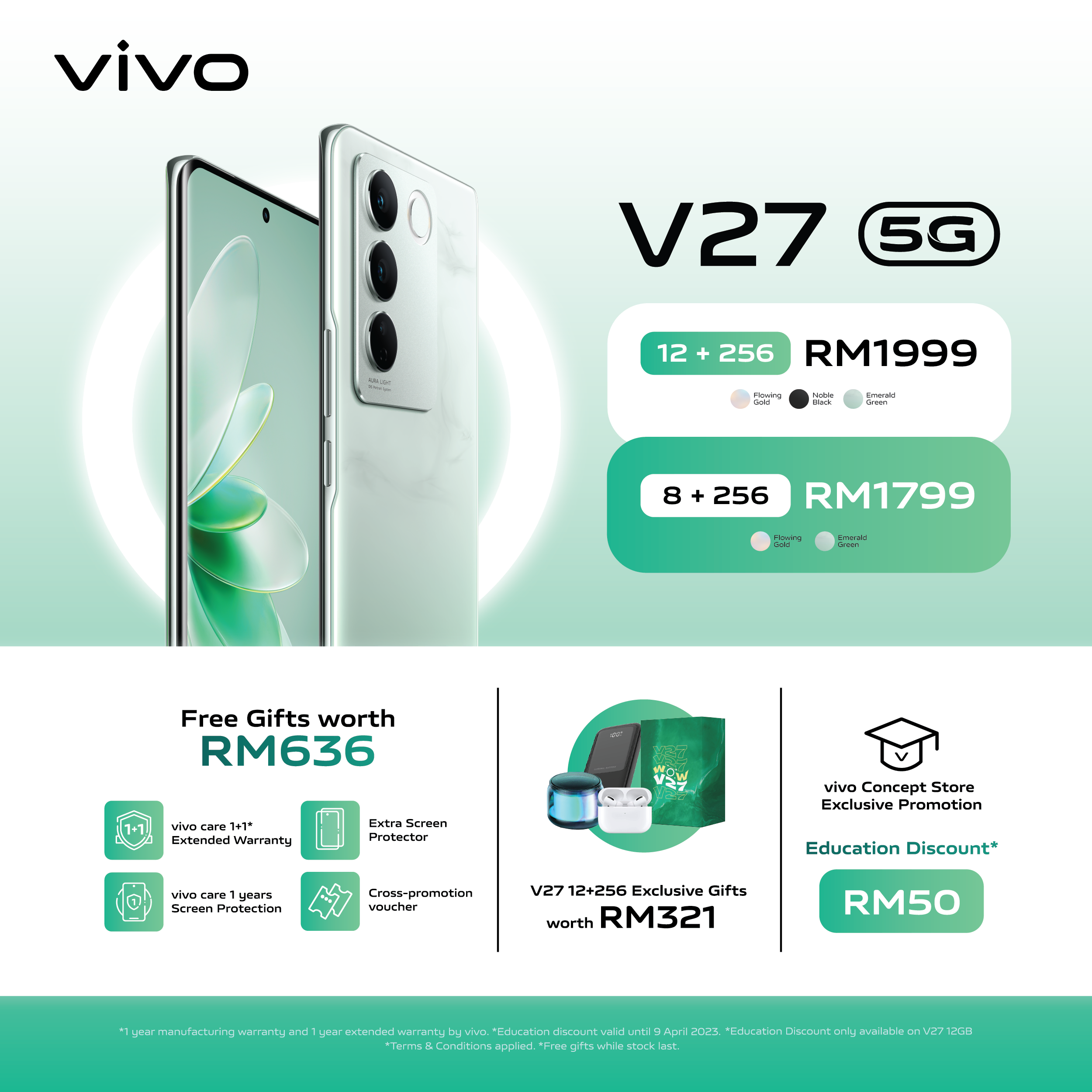 vivo Officially Launches vivo V27 With Unique Aura Light Feature 31