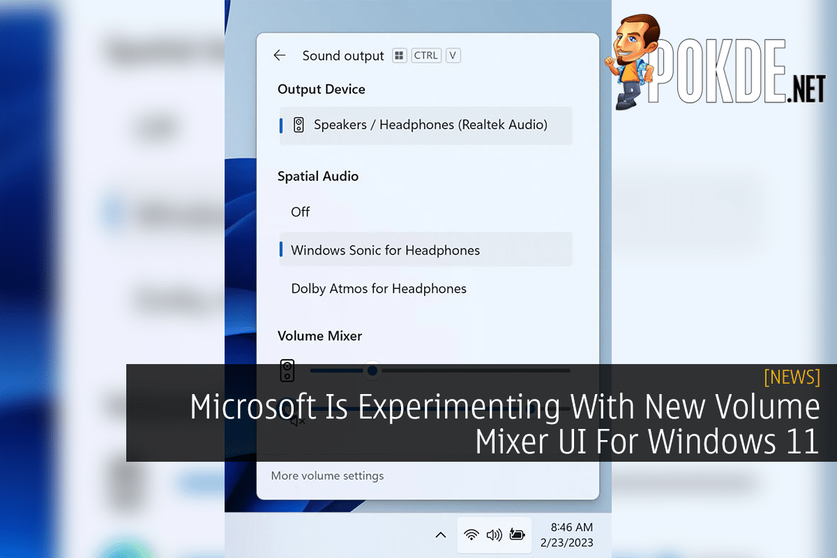 Microsoft Is Experimenting With New Volume Mixer UI For Windows 11 12