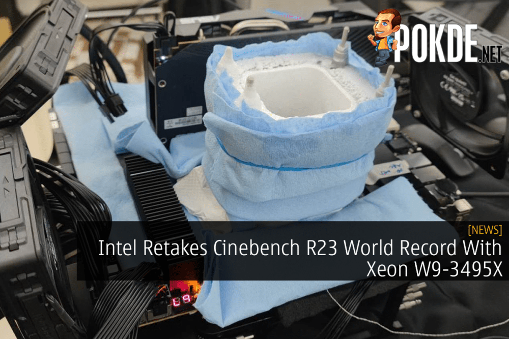 Intel Retakes Cinebench R23 World Record With Xeon W9-3495X 23