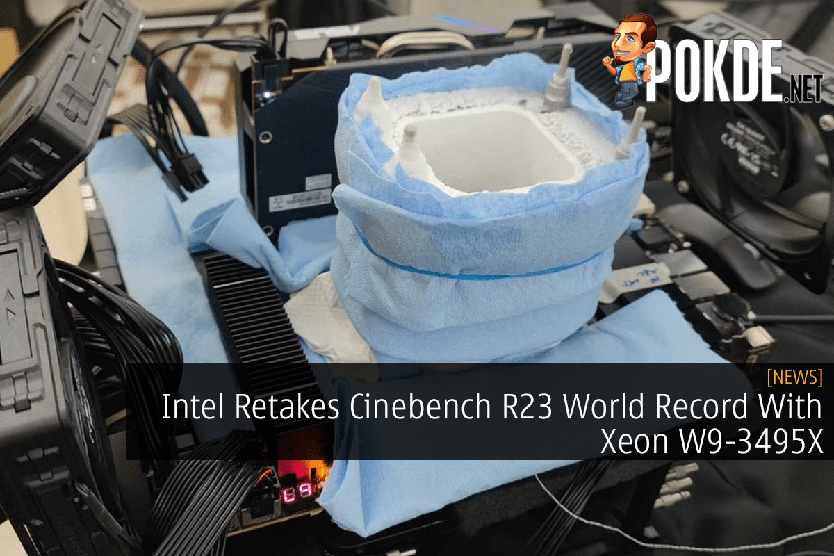 Intel Retakes Cinebench R23 World Record With Xeon W9-3495X 7