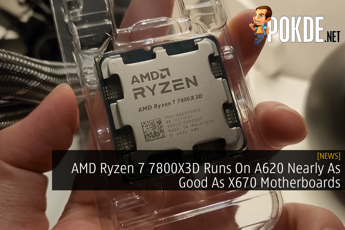 AMD Ryzen 7 7800X3D Runs On A620 Nearly As Good As X670 Motherboards 12