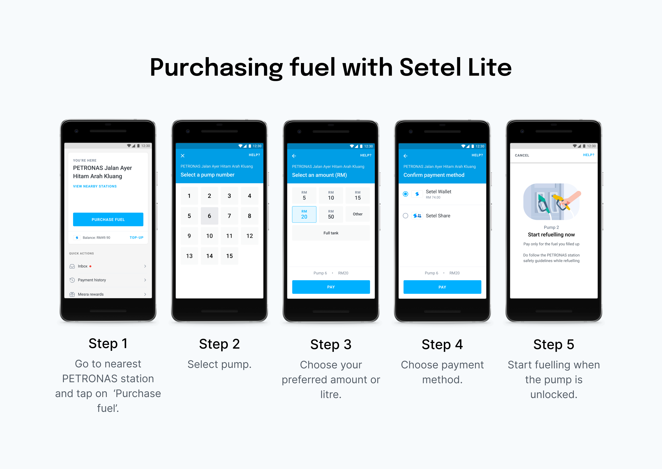 Setel Lite Provides Cashless Fuel Payments To Low-End Devices 29