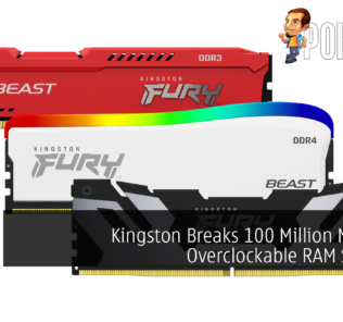 Kingston Breaks 100 Million Mark For Overclockable RAM Shipped 31