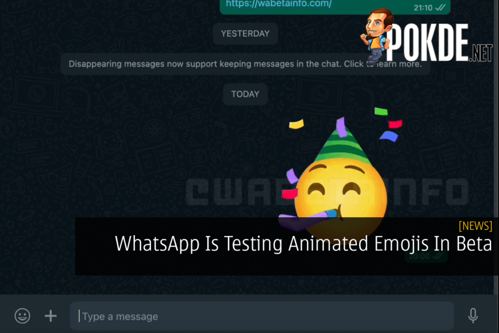 WhatsApp Is Testing Animated Emojis In Beta 25