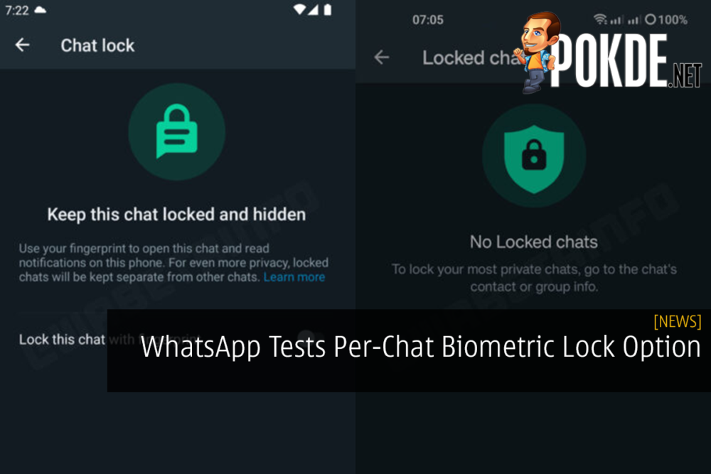 WhatsApp Tests Per-Chat Biometric Lock Option 23