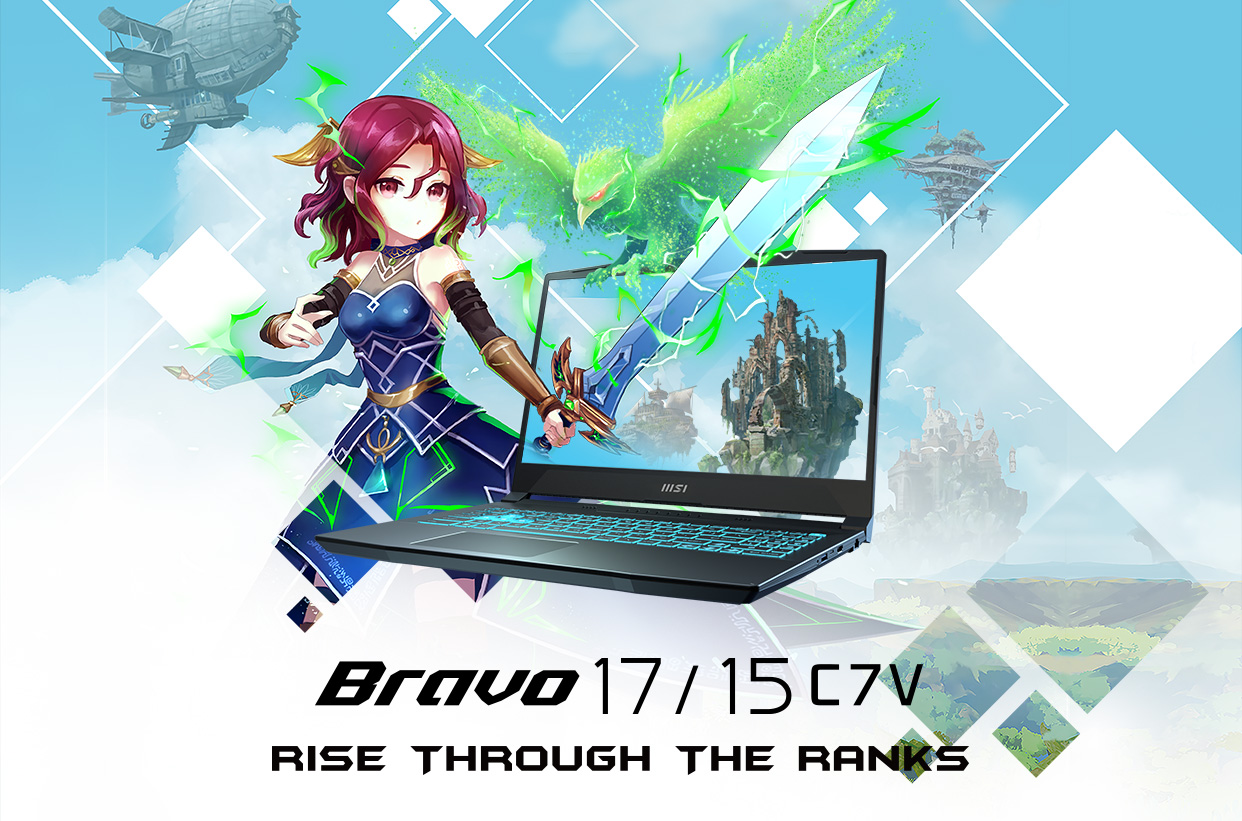 MSI Updates AMD-Powered Bravo Laptops With RTX 40 Graphics