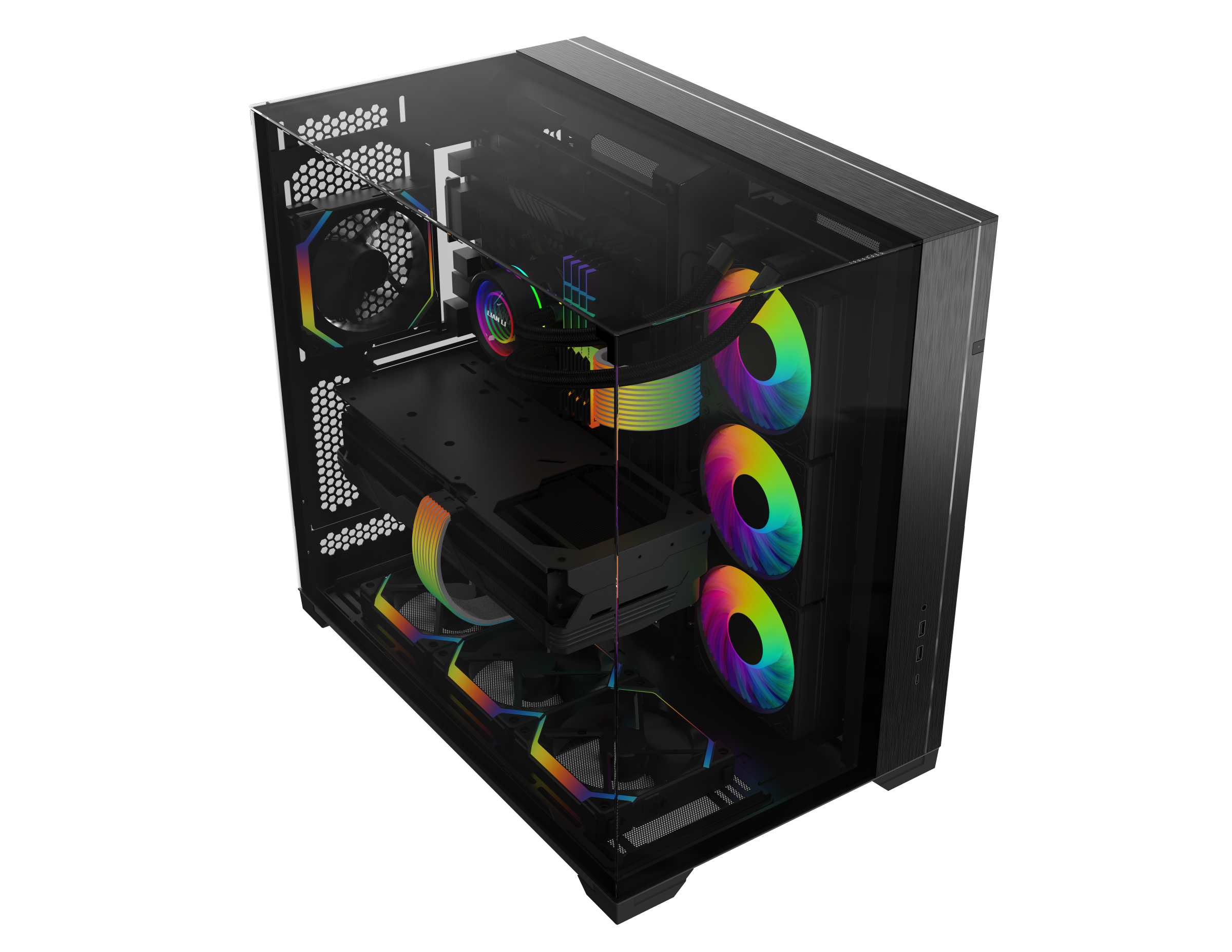 LIAN LI's Concept Case Features GPU In The Front And Radiator On The Right 23