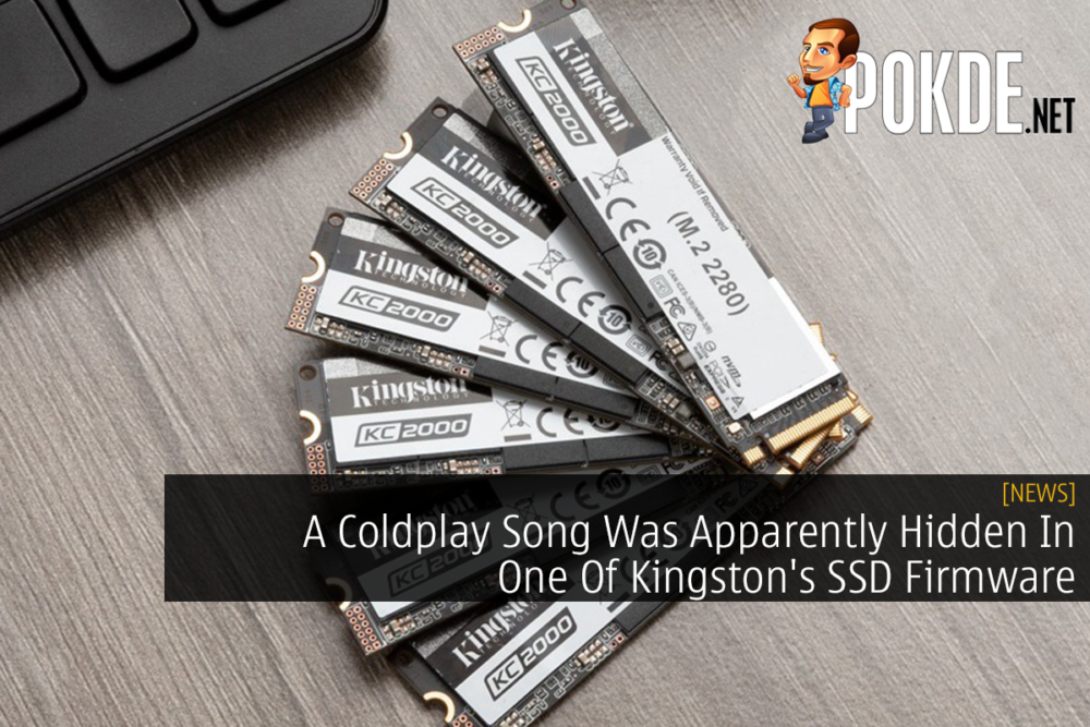 A Coldplay Song Was Apparently Hidden In One Of Kingston's SSD Firmware 29