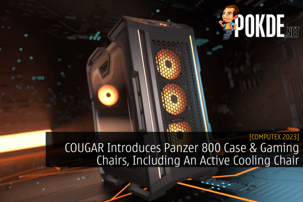 COUGAR Introduces Panzer 800 Case & Gaming Chairs, Including An Active Cooling Chair 29