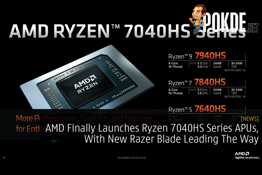 AMD Finally Launches Ryzen 7040HS Series APUs, With New Razer Blade Leading The Way 24