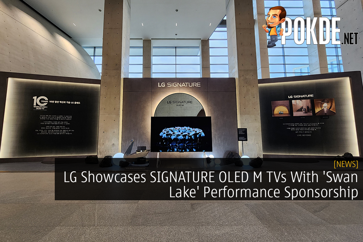 LG Showcases SIGNATURE OLED M TVs With 'Swan Lake' Performance Sponsorship 8