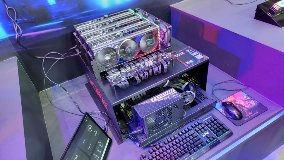 XPG Brings GaN Into Its Fusion 1600 Titanium PSU To Power Four GeForce RTX 4090s 22