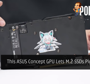 This ASUS Concept GPU Lets M.2 SSDs Piggyback On It 26