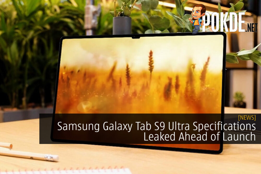 Samsung Galaxy Tab S9 Ultra Specifications Leaked Ahead of Launch