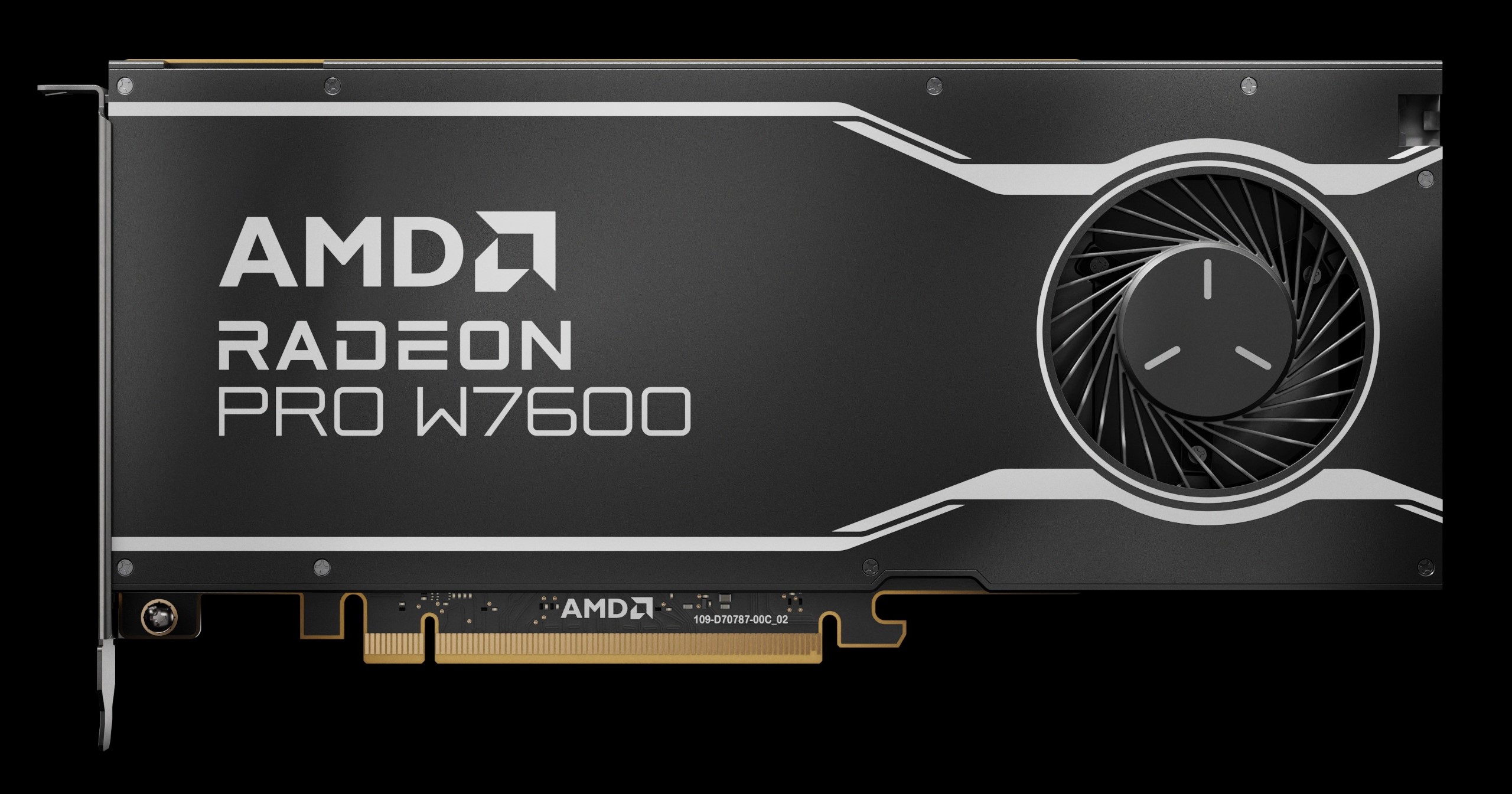 AMD Launches Mid-range Radeon PRO W7600 & W7500 Workstation GPUs
