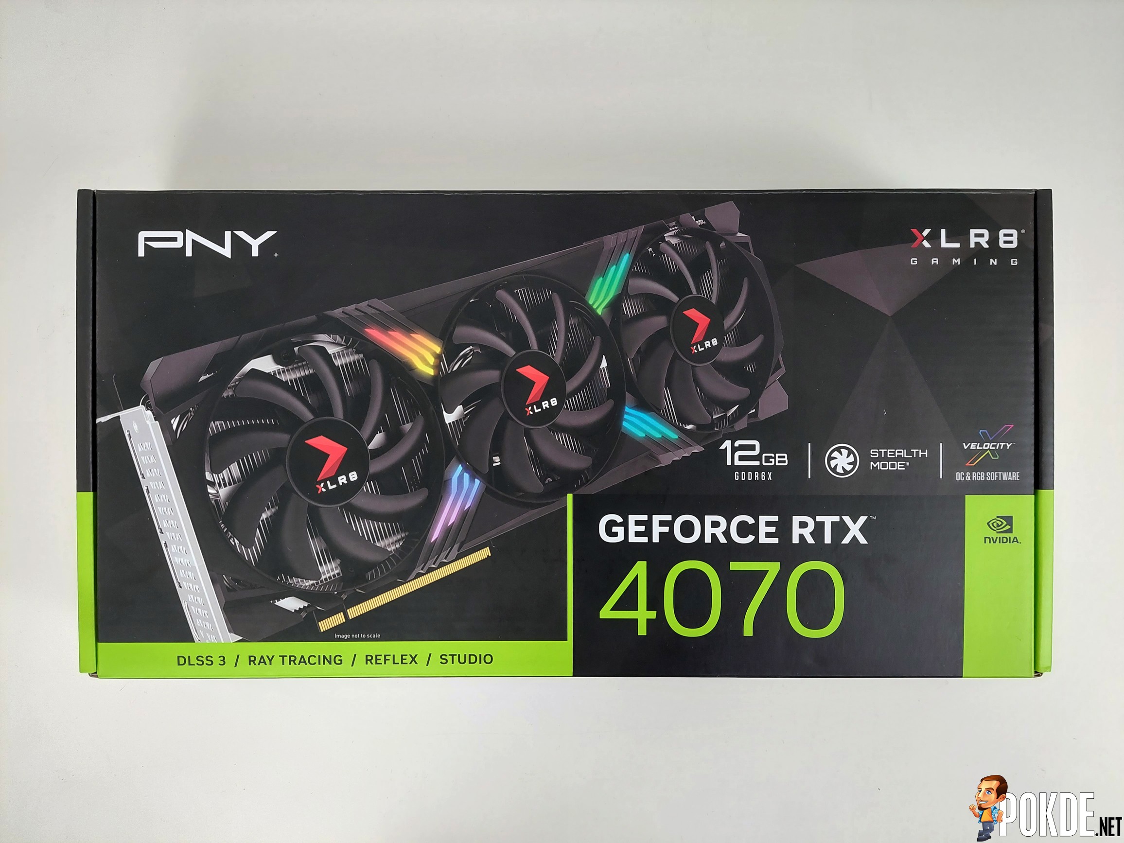 PNY GeForce RTX 4070 XLR8 Gaming VERTO EPIC-X RGB Triple Fan