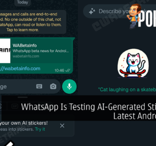 WhatsApp Is Testing AI-Generated Stickers In Latest Android Beta 31