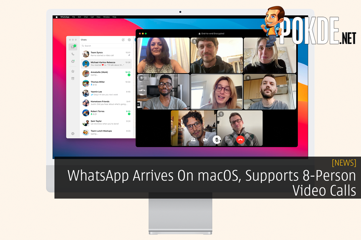 WhatsApp Arrives On macOS, Supports 8-Person Video Calls 13