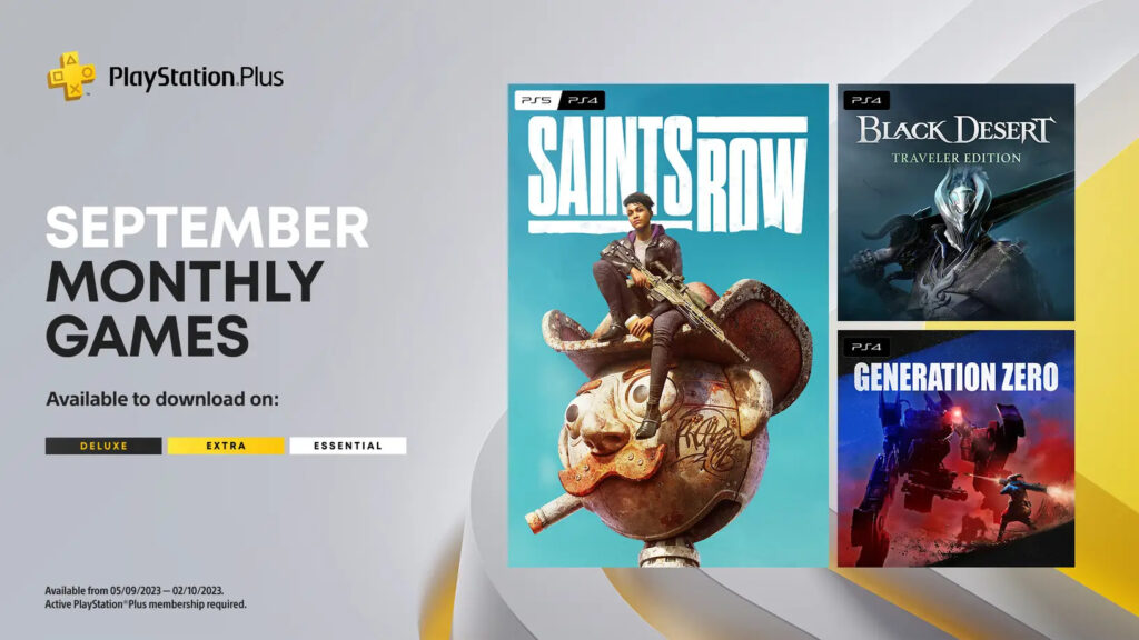 PS Plus Asia September 2023 FREE Games Lineup