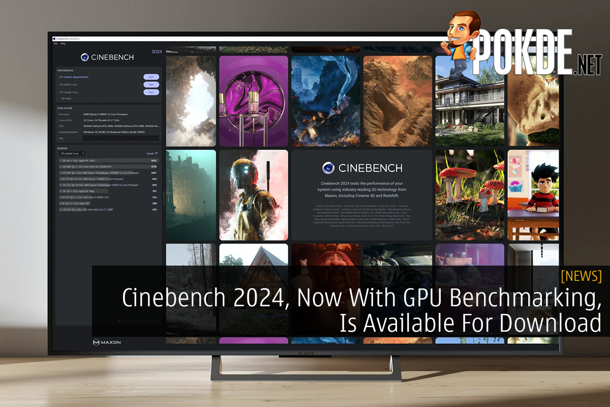 Cinebench 2025, Now With GPU Benchmarking, Is Available For Download