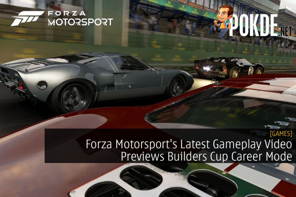 Forza Motorsport's Latest Gameplay Video Previews Builders Cup Career Mode 23