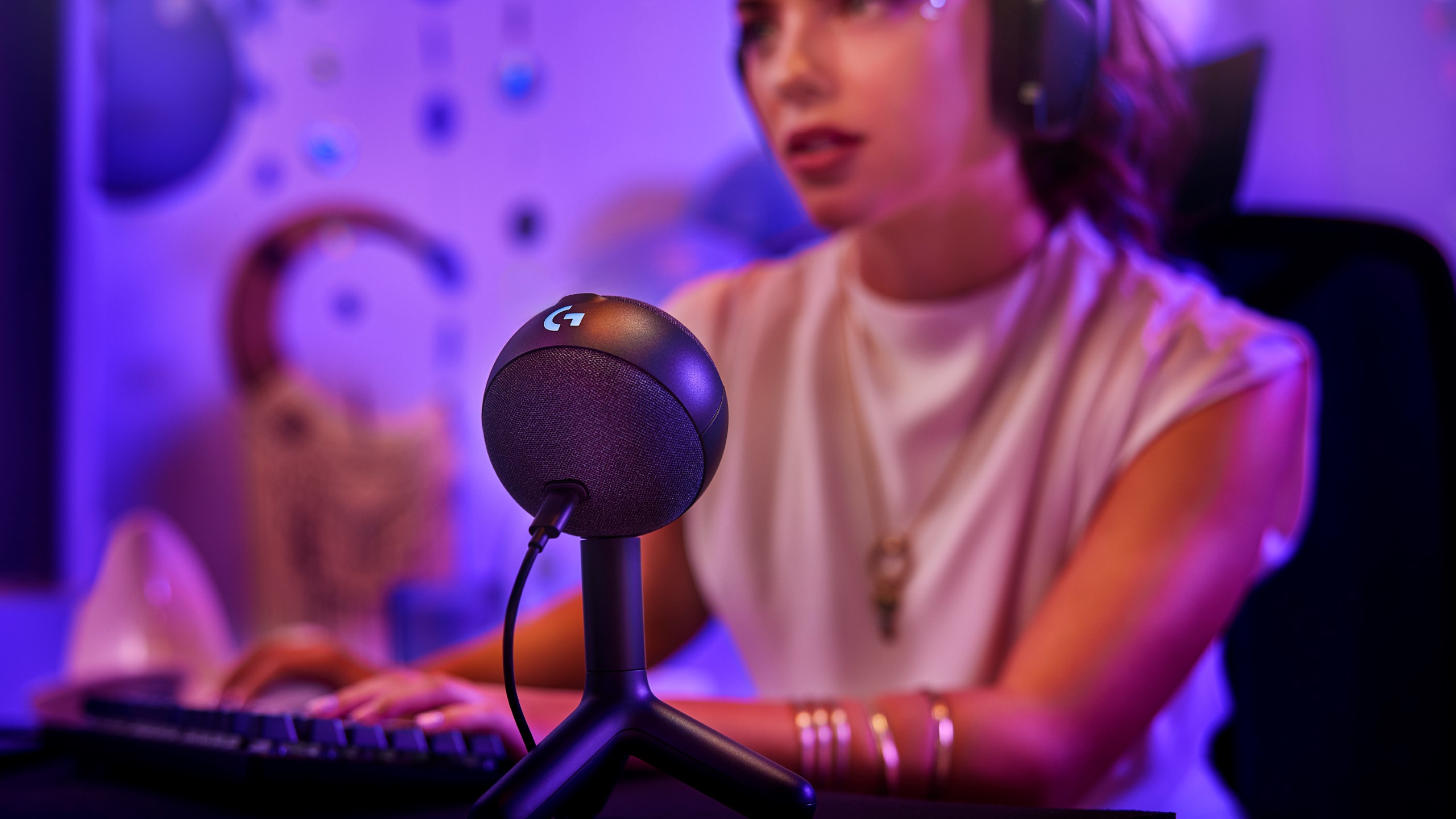 Logitech G unveil new Yeti gaming microphones and a RGB light to