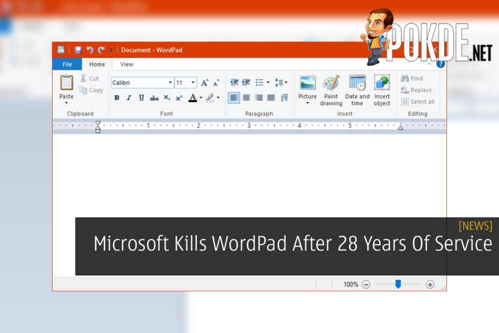 Microsoft Kills WordPad After 28 Years Of Service 29