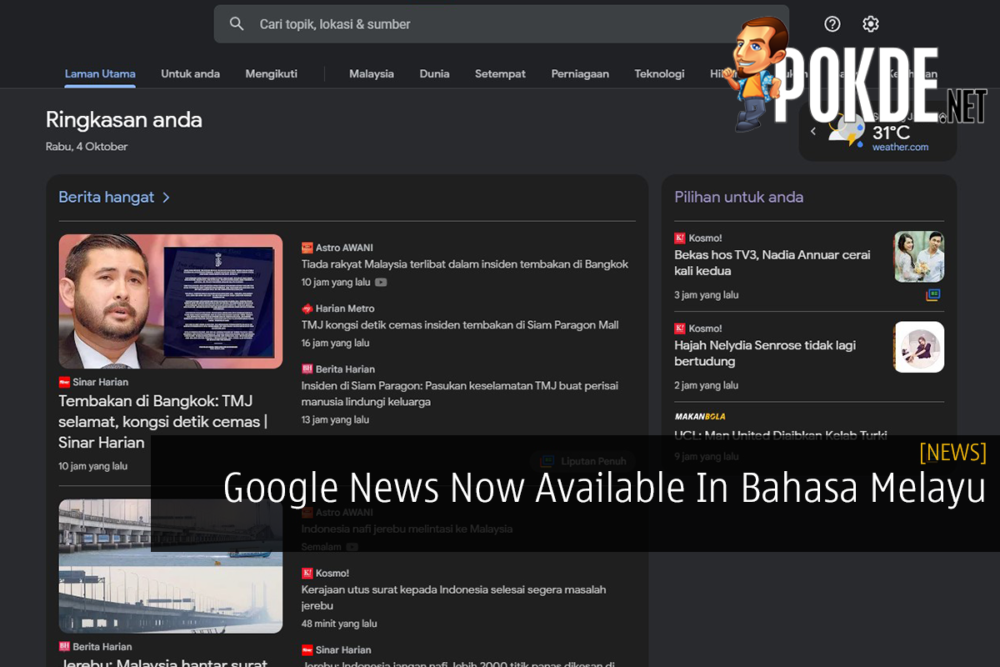 Google News Now Available In Bahasa Melayu 22