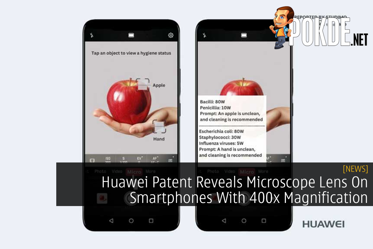 Huawei Patent Reveals Microscope Lens On Smartphones With 400x Magnification 14