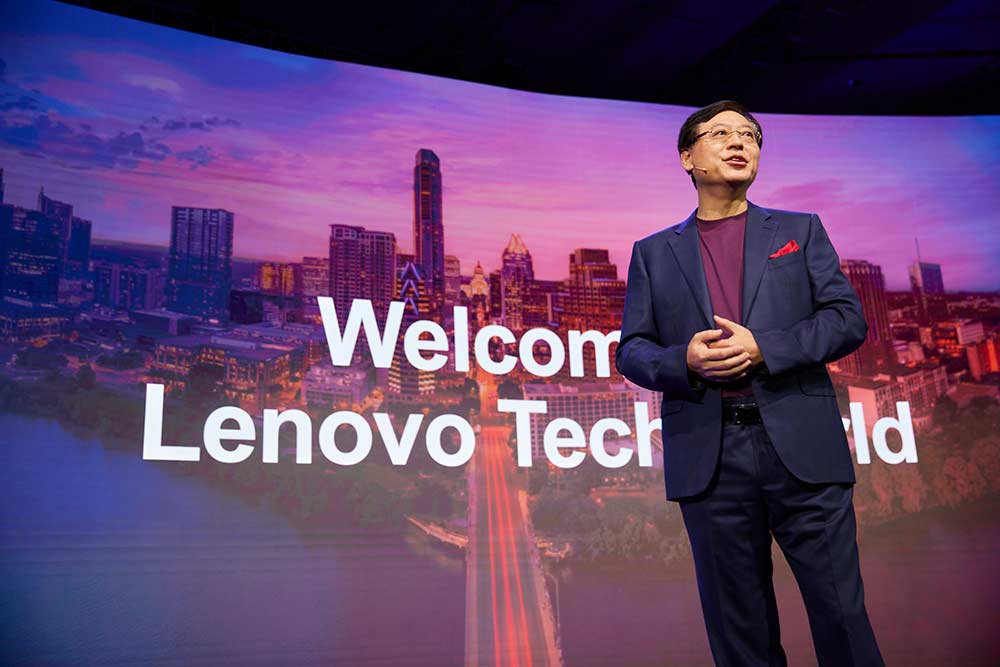 Lenovo Reveals Vision of 'AI for All' at 9th Global Tech World Event