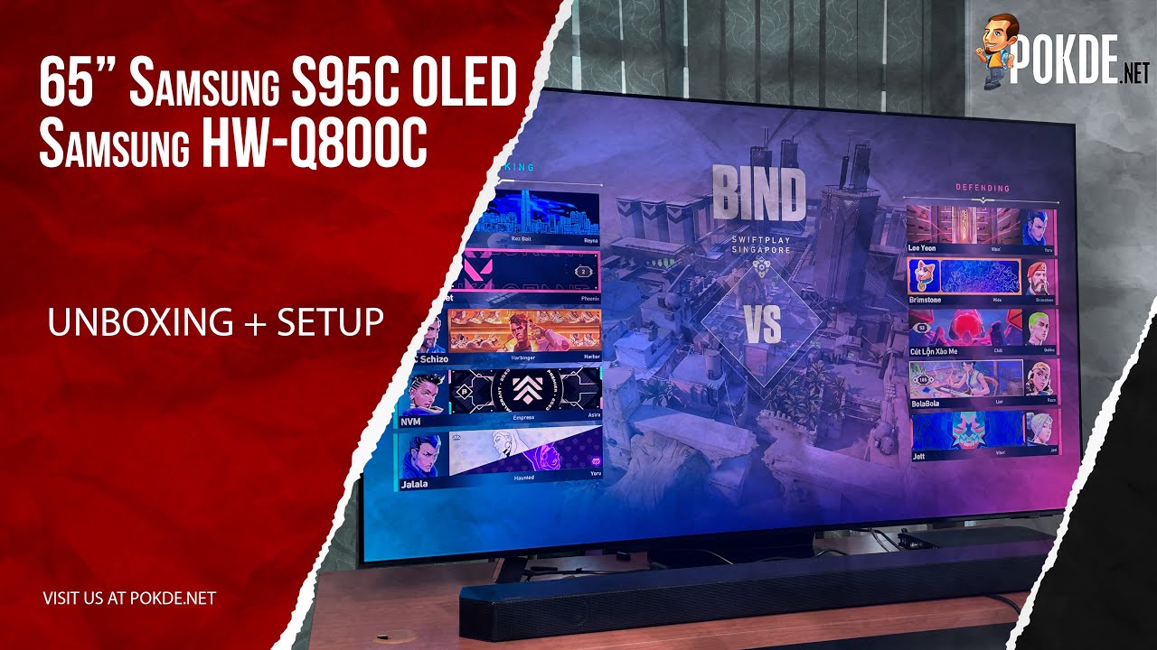 65" Samsung S95C OLED TV + HW-Q800C Soundbar: The Ultimate Home Entertainment Setup?