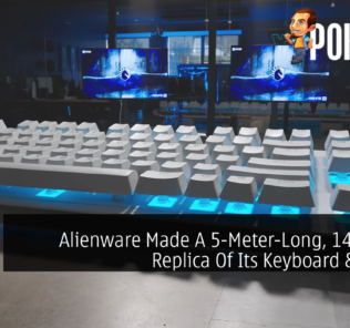 Alienware Made A 5-Meter-Long, 14:1 Scale Replica Of Its Keyboard & Mouse 31