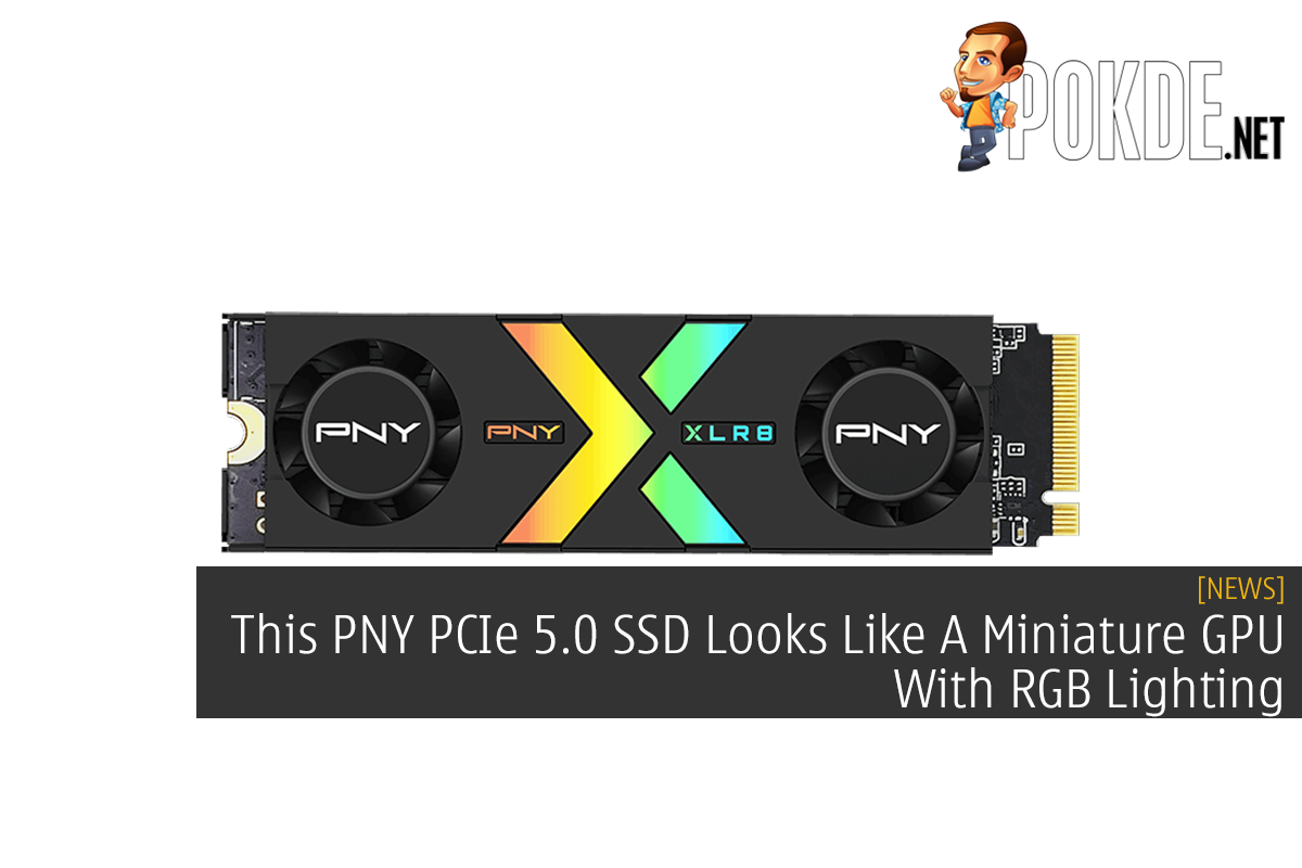 This PNY PCIe 5.0 SSD Looks Like A Miniature GPU With RGB Lighting 14